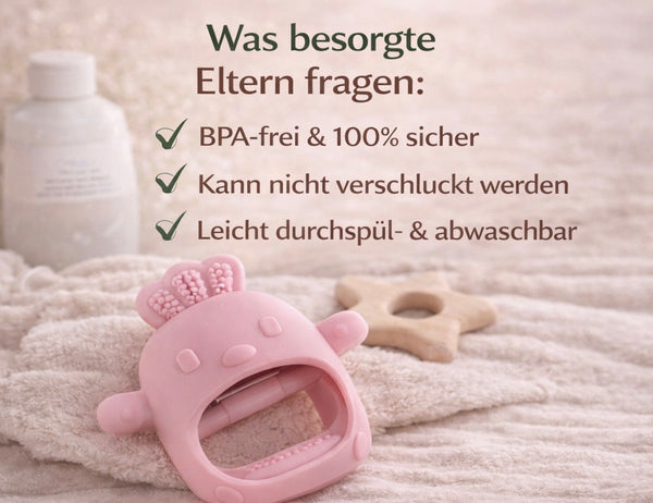 Bitebud Beißhandschuh Komfort Begleiter für Babys
