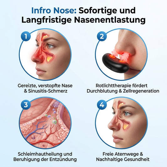 InfroNose Atemhilfe für besseren Schlaf